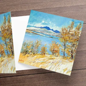Towards Skye, Greeting Card by Robert Kelsey