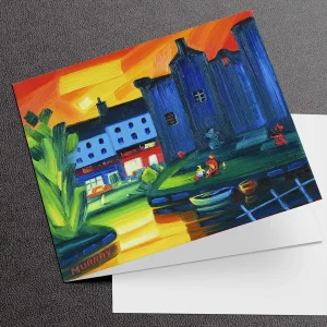 Rothesay Castle, Greeting Card by Raymond Murray
