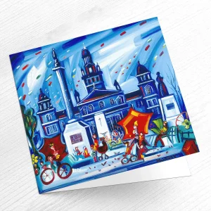 Autumn Square, Greeting Card by Raymond Murray