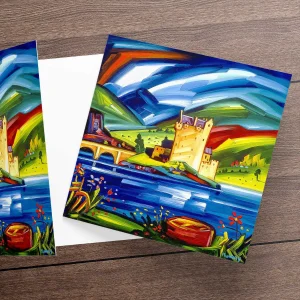 Eilean Donan Castle, Greeting Card by Raymond Murray