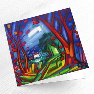 Occupation Lane, Greeting Card by Raymond Murray