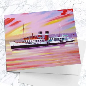 Waverley, Greeting Card by Raymond Murray