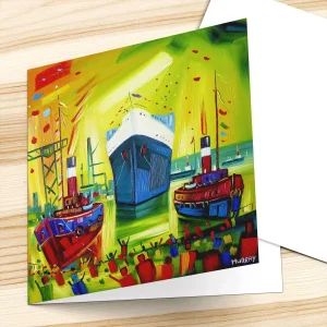 Launch, Greeting Card by Raymond Murray