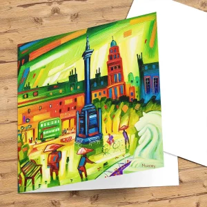 George Square 1, Greeting Card by Raymond Murray