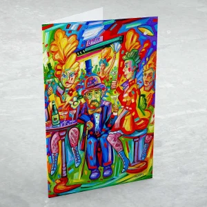 Happy Birthday Toulouse, Greeting Card by Raymond Murray
