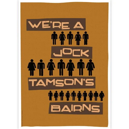 We're a Jock Tamson's Bairns, Greeting Card by Stewart Bremner - Image 2