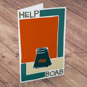 Help ma Baob, Greeting Card by Stewart Bremner