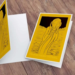 Dinna fash yersel, Greeting Card by Stewart Bremner