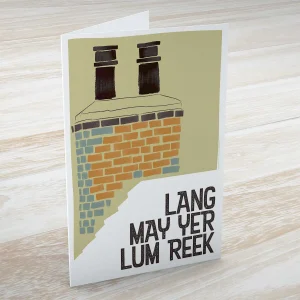 Lang may yer lum reek, Greeting Card by Stewart Bremner