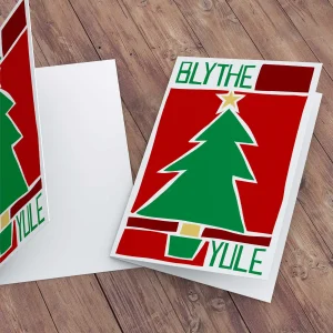 Blythe Yule, Greeting Card by Stewart Bremner