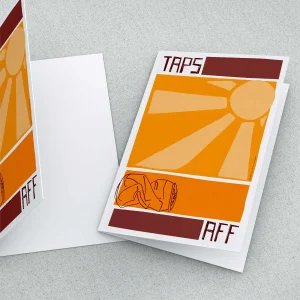 Taps aff, Greeting Card by Stewart Bremner