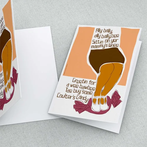 Ally bally bee, Greeting Card by Stewart Bremner