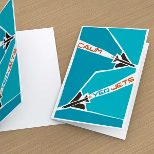 Caum yer jets, Greeting Card by Stewart Bremner