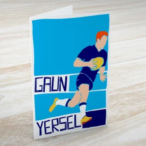 Gaun yersel, Greeting Card by Stewart Bremner