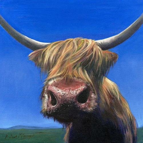 Wullie, Greeting Card by Scott McGregor - Image 2