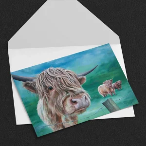 Is the Grass Greener on the Other Side?, Greeting Card by Scott McGregor