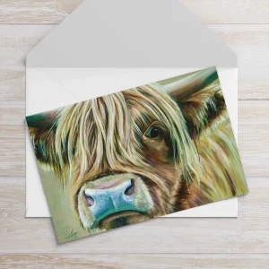 Heather, Greeting Card by Scott McGregor