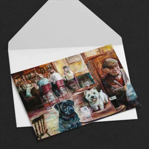 Do you think he will share this one, Greeting Card by Scott McGregor