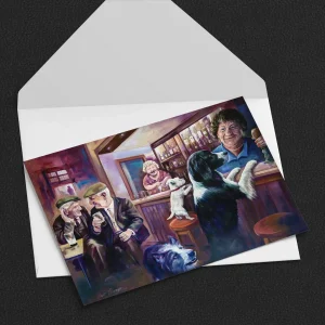 Needing the Hair of the Dog, Greeting Card by Scott McGregor