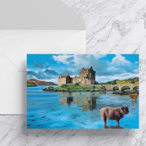 Eilean Donan Castle, Greeting Card by Scott McGregor