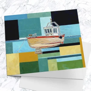 Waiting, Greeting Card by Stuart Roy
