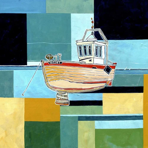 Waiting, Greeting Card by Stuart Roy - Image 2