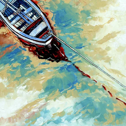 Cloud Gazer, Greeting Card by Stuart Roy - Image 2