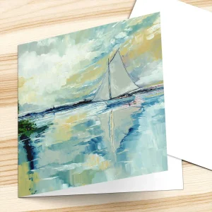 Reflection, Greeting Card by Stuart Roy