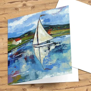 Nearly Home, Greeting Card by Stuart Roy