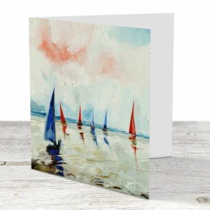 In the Distance, Greeting Card by Stuart Roy