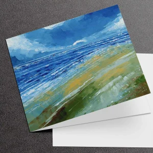 Ripples, Greeting Card by Stuart Roy