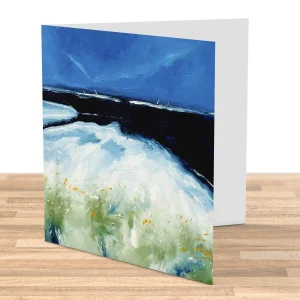 Distant Sails, Greeting Card by Stuart Roy