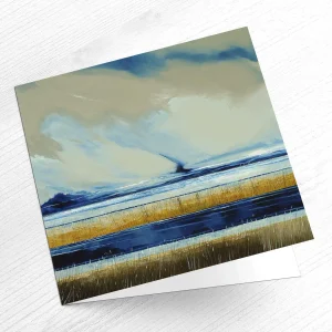 Golden Fields, Greeting Card by Stuart Roy