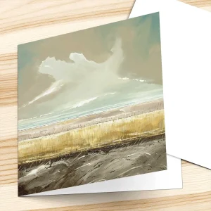 Wind Rustlers, Greeting Card by Stuart Roy