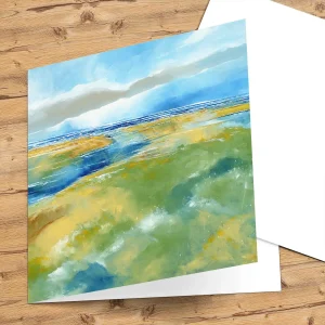 Coastal Colour, Greeting Card by Stuart Roy