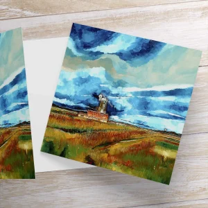Waiting for the Wind, Greeting Card by Stuart Roy