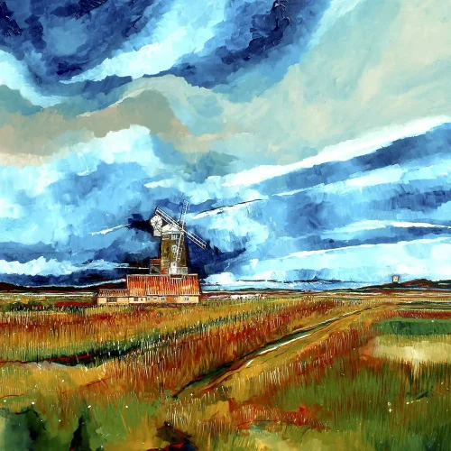 Waiting for the Wind, Greeting Card by Stuart Roy - Image 2
