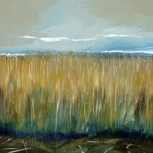 Copper Fields, Greeting Card by Stuart Roy - Image 2