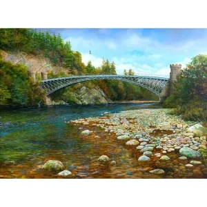 Craigellachie Bridge, Giclée Art Print by Chris Sharp