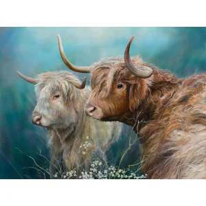 Highlanders, Giclée Art Print by Chris Sharp