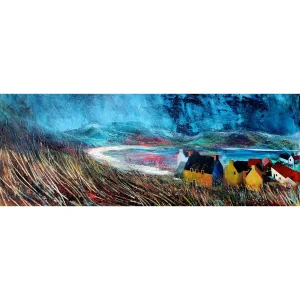 Ochre Walls, Giclée Art Print by Fiona Matheson