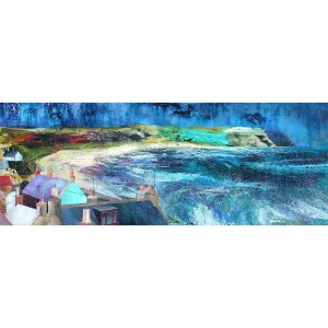 Roofs at Cullen, Giclée Art Print by Fiona Matheson