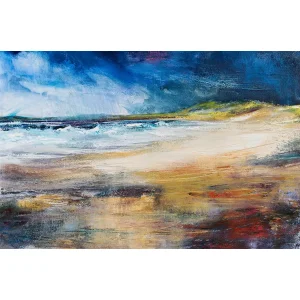 Wet Sands and Breakers, Giclée Art Print by Fiona Matheson