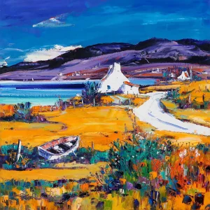 Towards Polbain and Achiltibuie, Giclée Art Print by Jean Feeney