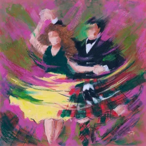 Stepping Out, Giclée Art Print by Janet McCrorie
