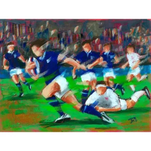 Ankle Tap, Giclée Art Print by Janet McCrorie
