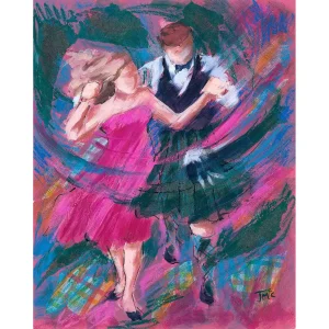 In the Pink, Giclée Art Print by Janet McCrorie