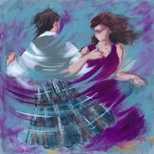Wheech, Giclée Art Print by Janet McCrorie