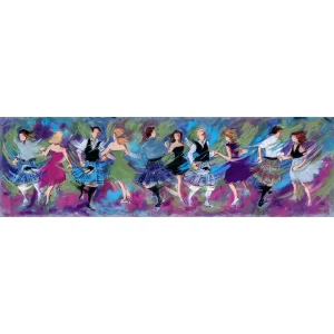 Sporrans and Dancing Shoes, Giclée Art Print by Janet McCrorie