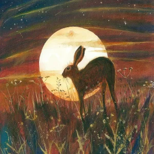 Evening Stretch, Giclée Art Print by Keli Clark